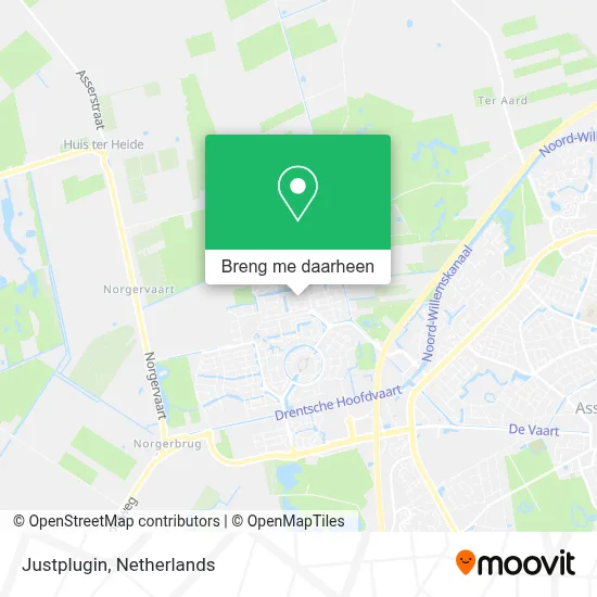 Justplugin kaart
