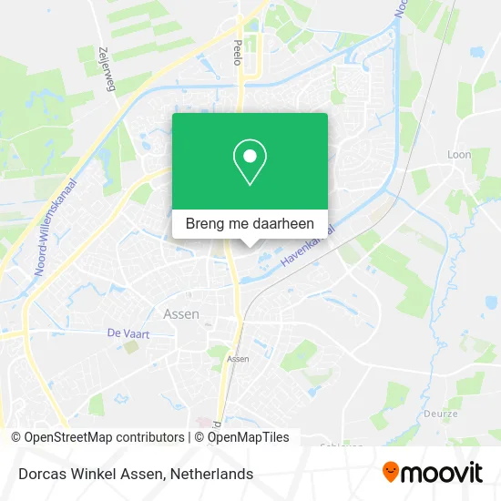 Dorcas Winkel Assen kaart