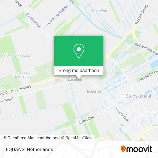 EQUANS kaart