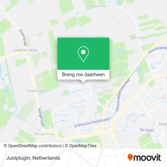 Justplugin kaart