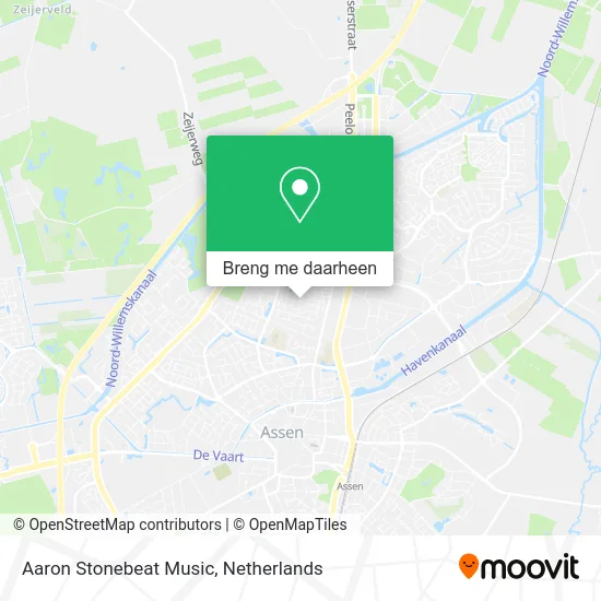 Aaron Stonebeat Music kaart