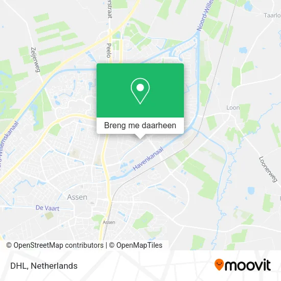 DHL kaart