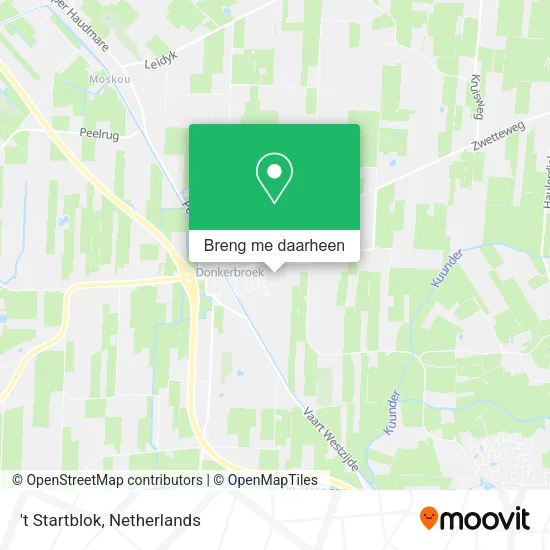 't Startblok kaart