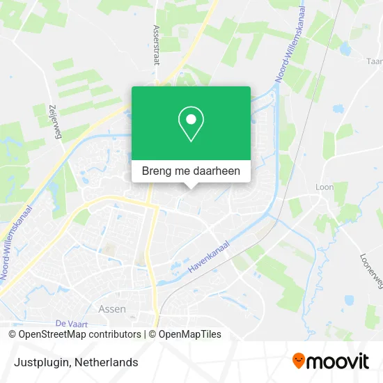 Justplugin kaart