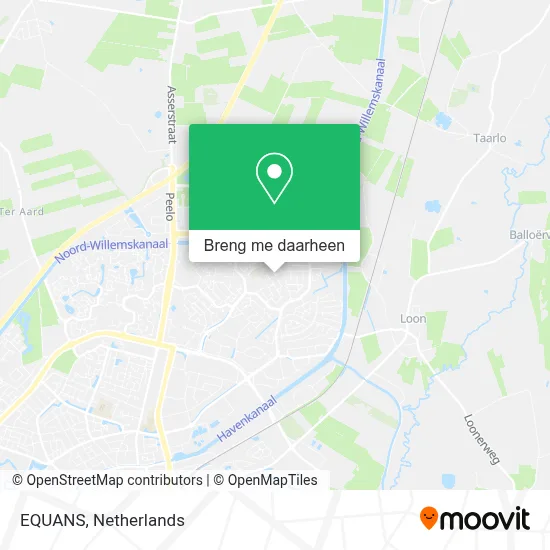 EQUANS kaart