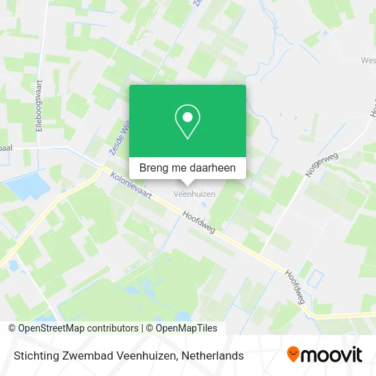 Stichting Zwembad Veenhuizen kaart