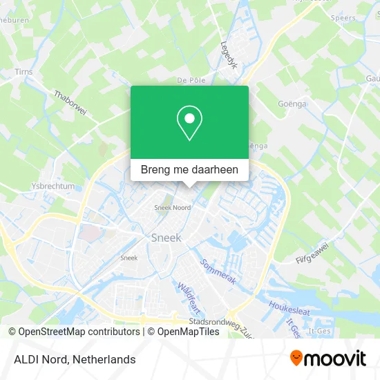 ALDI Nord kaart