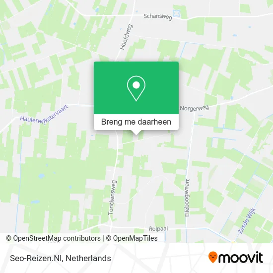 Seo-Reizen.Nl kaart