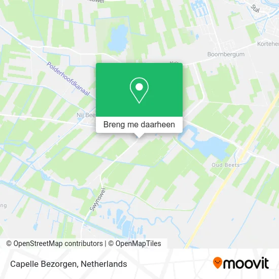Capelle Bezorgen kaart