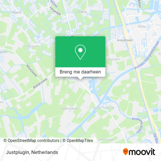 Justplugin kaart