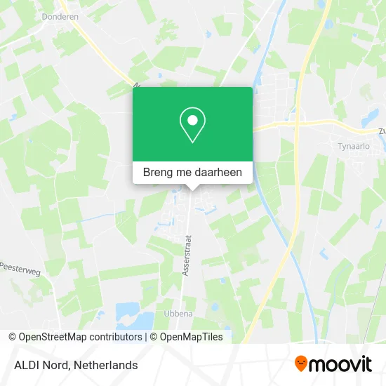 ALDI Nord kaart