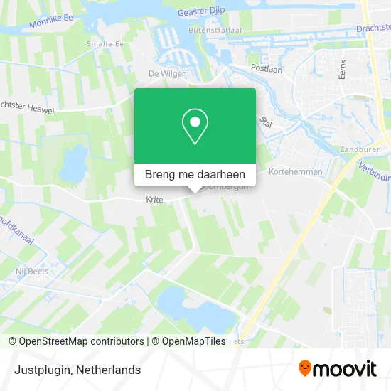 Justplugin kaart