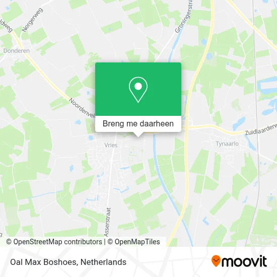 Oal Max Boshoes kaart