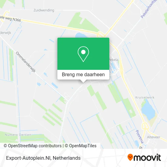 Export-Autoplein.Nl kaart