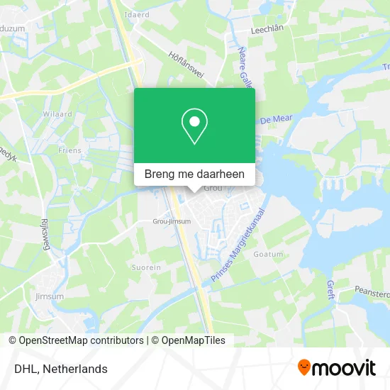DHL kaart