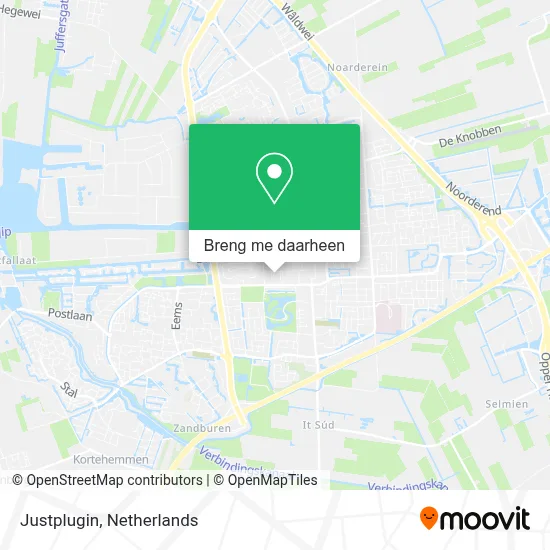 Justplugin kaart