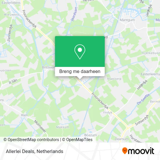 Allerlei Deals kaart