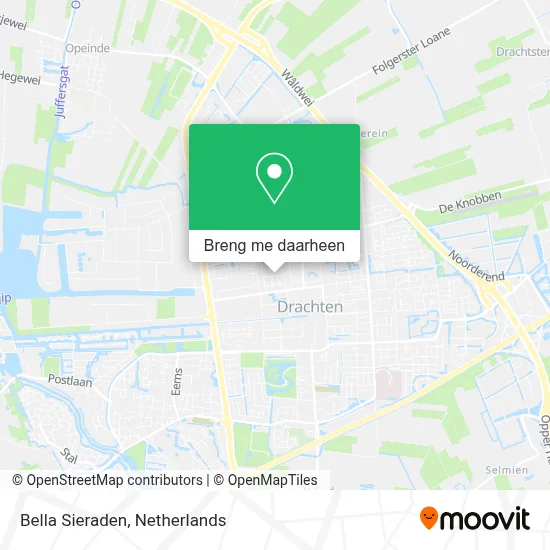 Bella Sieraden kaart