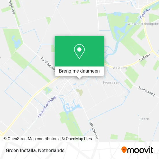 Green Installa kaart