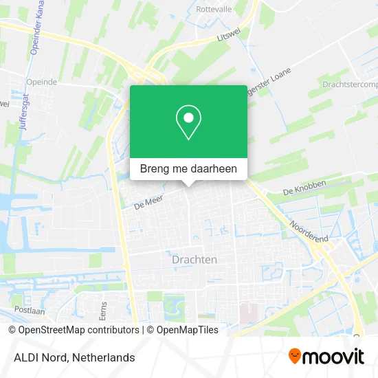 ALDI Nord kaart