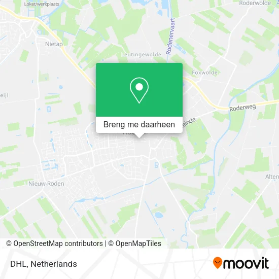 DHL kaart