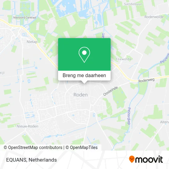 EQUANS kaart