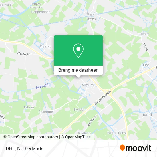 DHL kaart