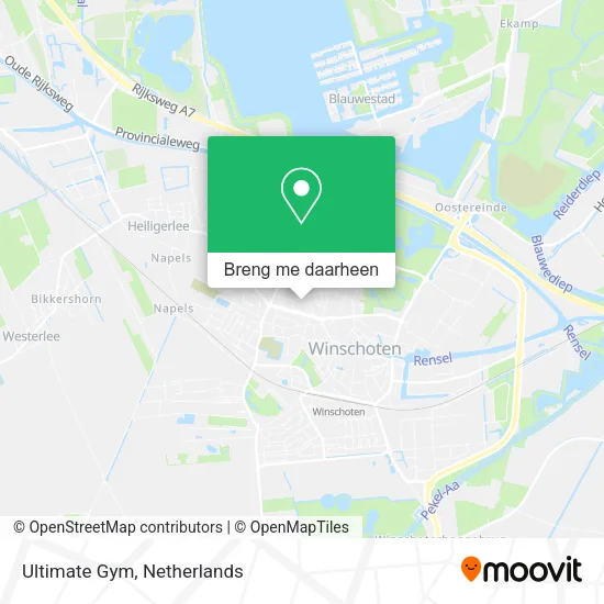 Ultimate Gym kaart