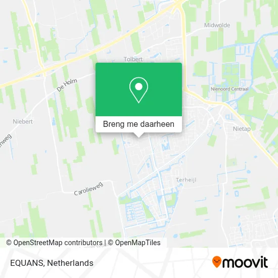 EQUANS kaart