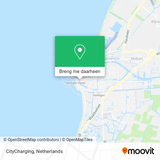 CityCharging kaart