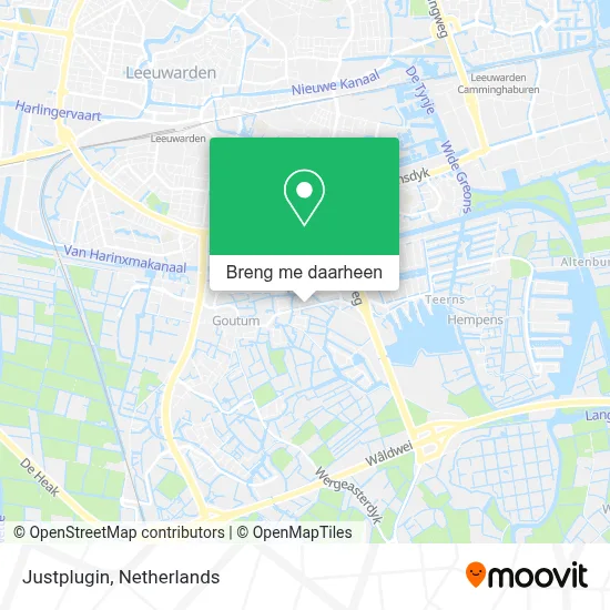Justplugin kaart