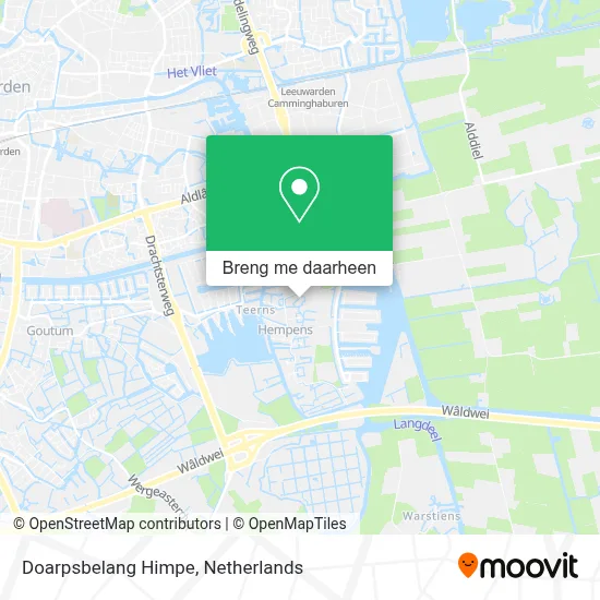 Doarpsbelang Himpe kaart