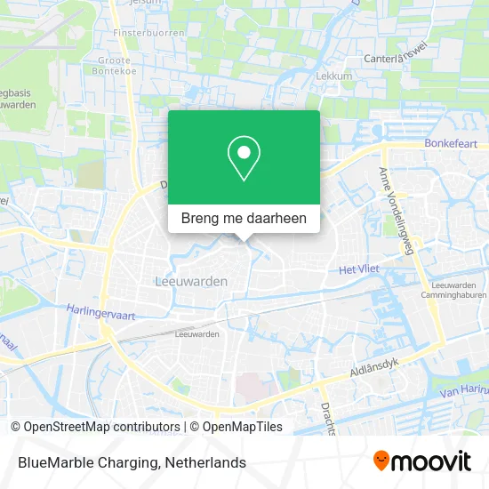 BlueMarble Charging kaart