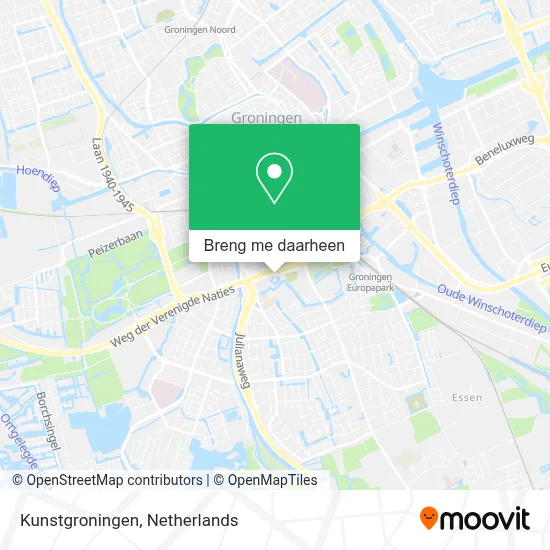 Kunstgroningen kaart