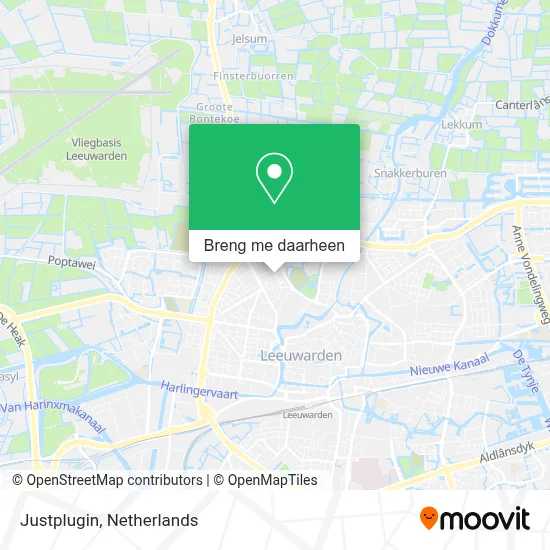 Justplugin kaart