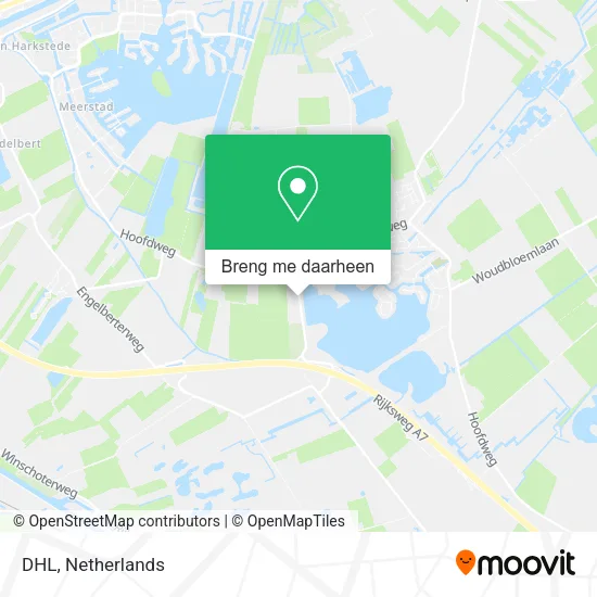 DHL kaart