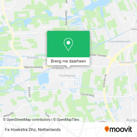 Fa Hoekstra Dhz kaart