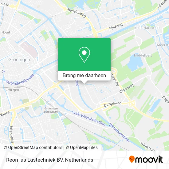 Reon las Lastechniek BV kaart