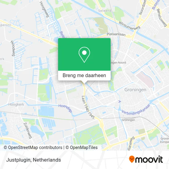 Justplugin kaart