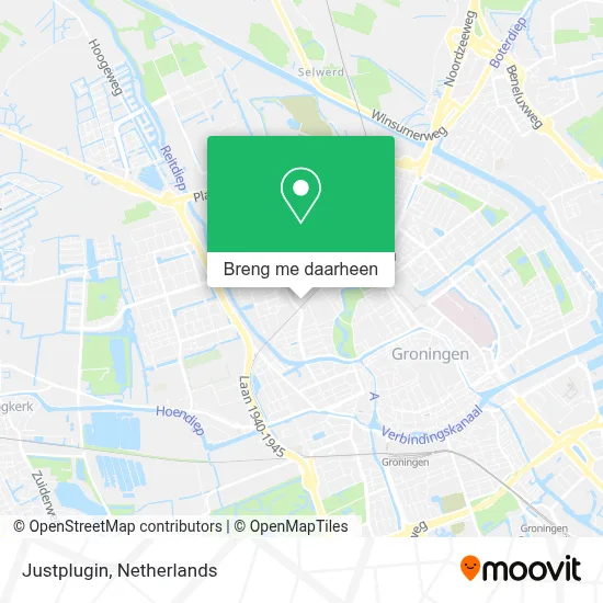 Justplugin kaart