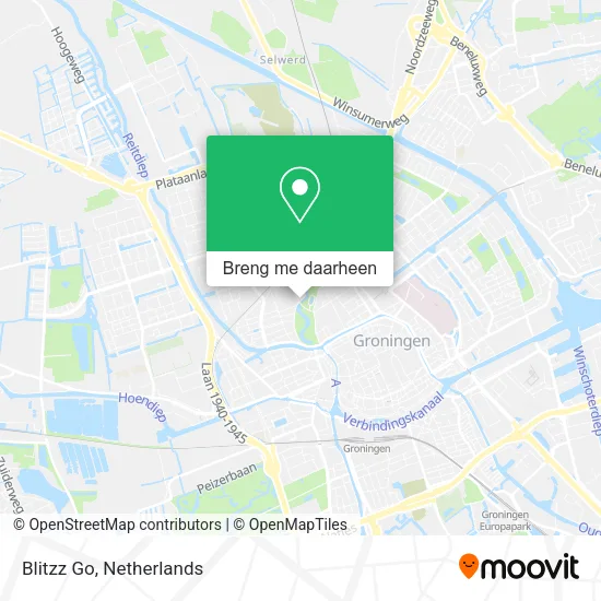 Blitzz Go kaart