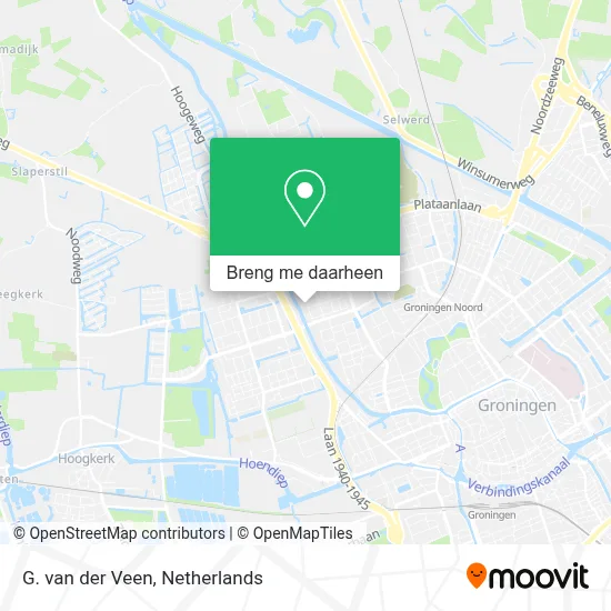 G. van der Veen kaart