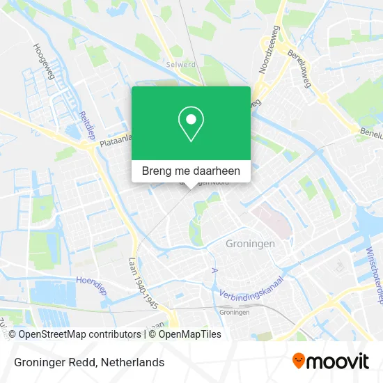 Groninger Redd kaart