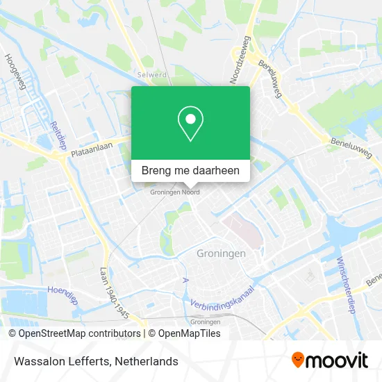 Wassalon Lefferts kaart