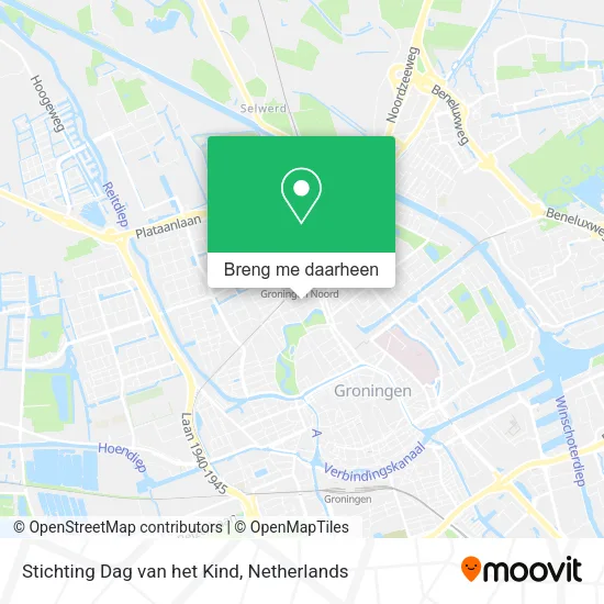 Stichting Dag van het Kind kaart