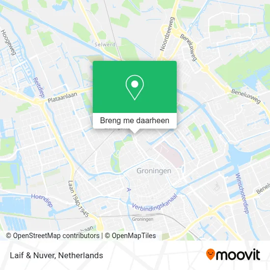 Laif & Nuver kaart