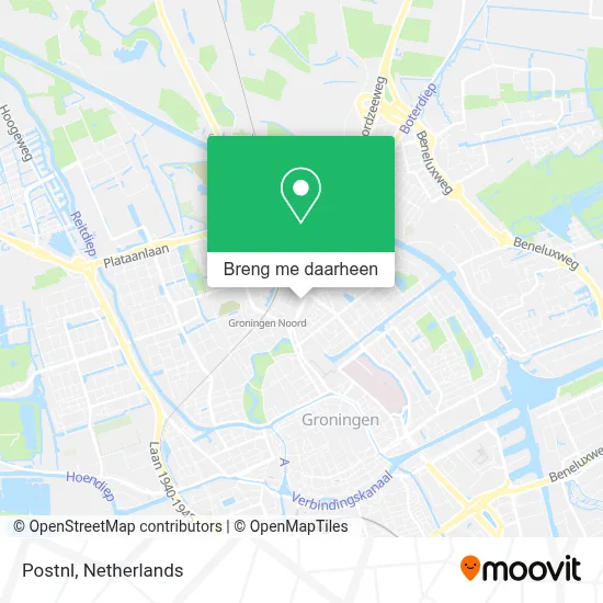Postnl kaart
