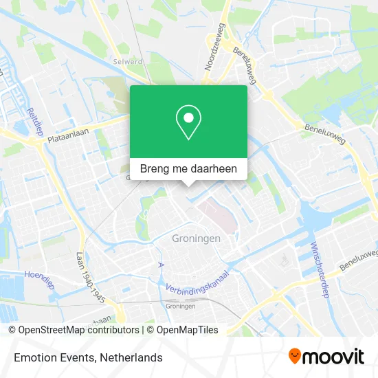 Emotion Events kaart