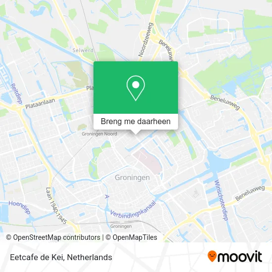 Eetcafe de Kei kaart