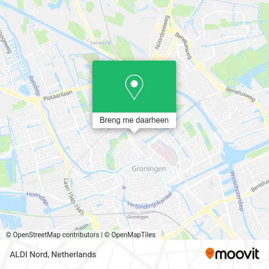 ALDI Nord kaart